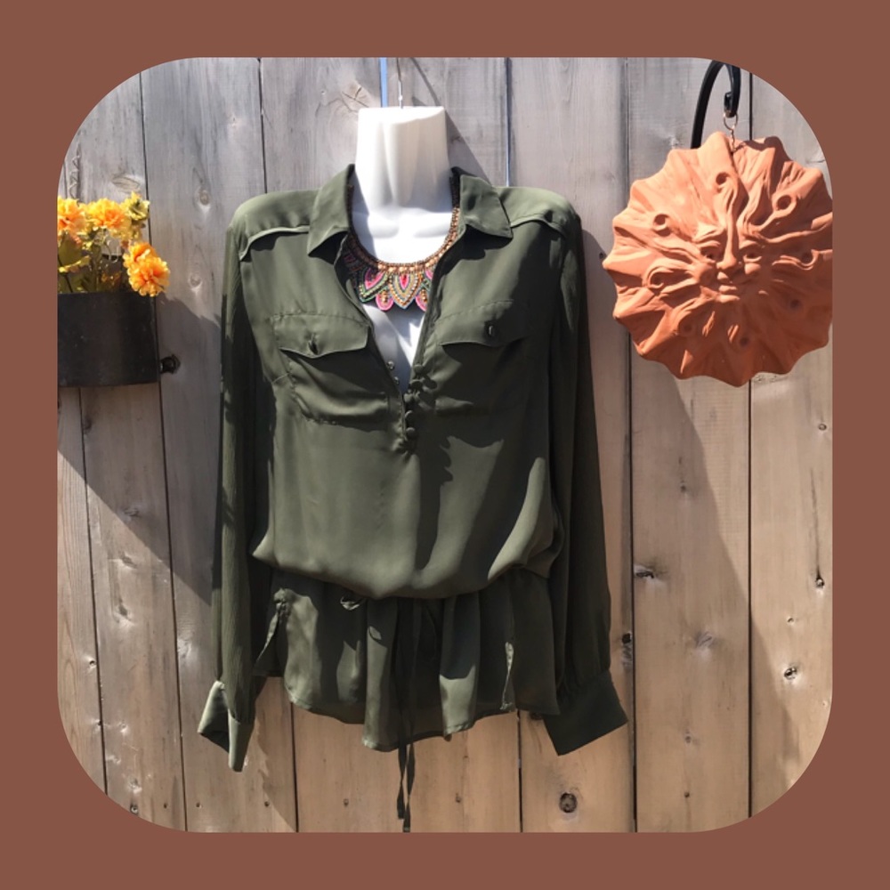 Sexy Sheer Nicole Miller Top